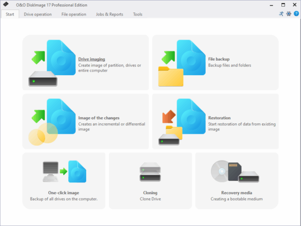 O&O DiskImage 17 Professional